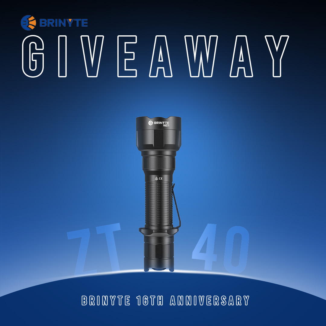 Brinyte 16th Anniversary Giveaway 